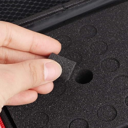 Miniatura 7 de 30 Botellas 1-3Ml Soporte de aceite esencial Estuche de transporte de viaje Caja de almacenamiento Vial Holder Estuche para rollo (negro)