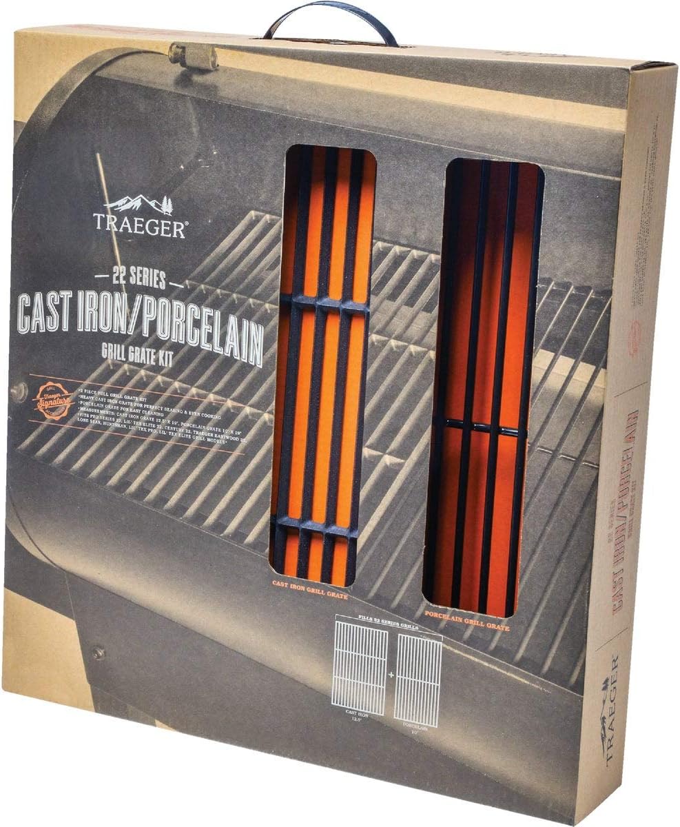 Traeger Pellet Grill Iron Porcelain Grate Kit Zimbabwe Ubuy