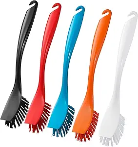 Ikea Easily Handable White Dish-Washing Brush (Pack of 4)