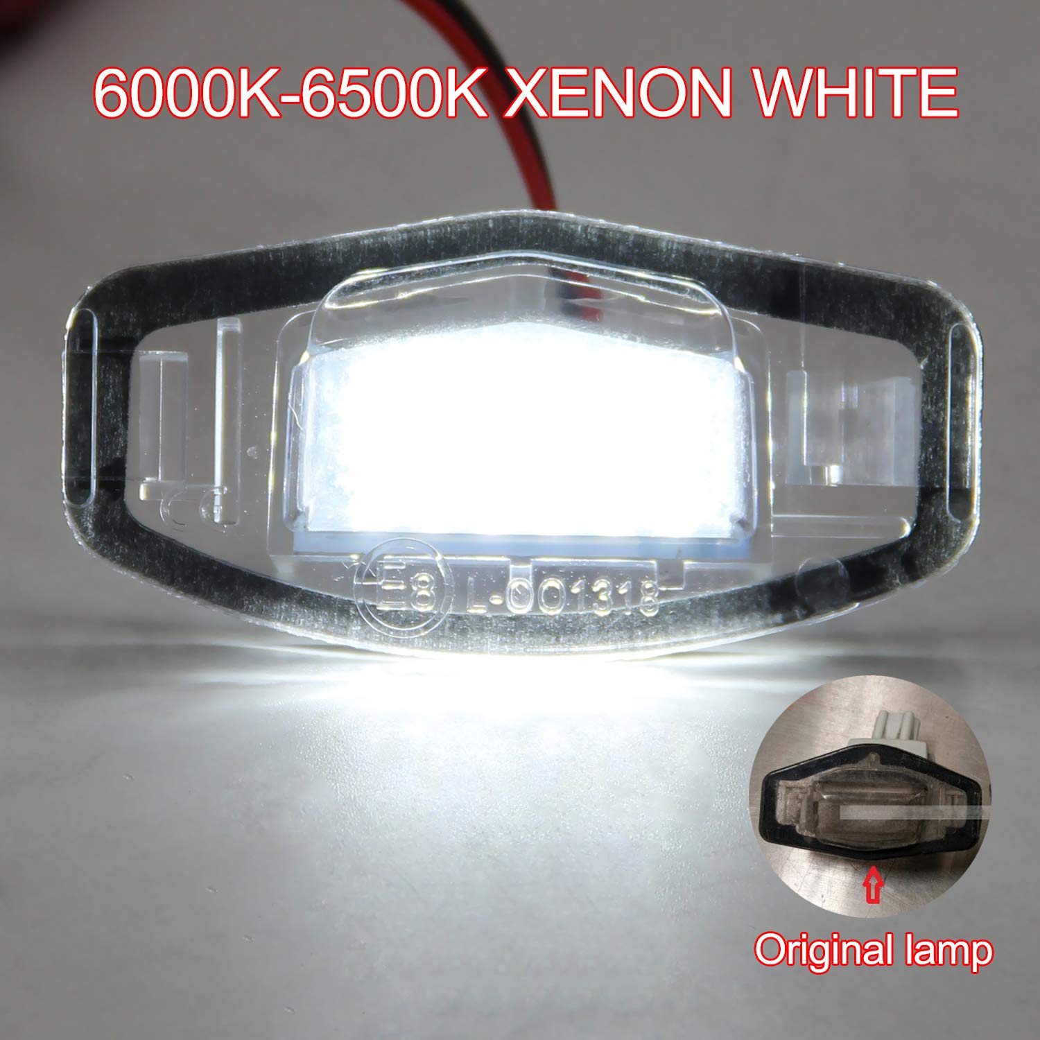 Lumière De Plaque D'immatriculation D'immatriculation De Porte De Porte Arriere Crea Pour Mitsubishi Pajero 79788462