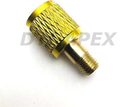 Fuel Rail Pressure Gauge Adapter Schrader Valve Opener Metric End M8x1.0