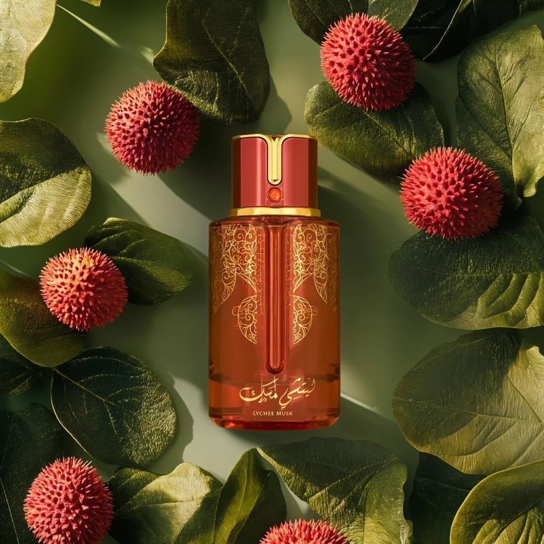 Arabiyat Prestige Lychee Musk EDP Eau de Parfum Homme & Femme (Unisexe) 100 ml, Fabriqué aux Émirats Arabes Unis