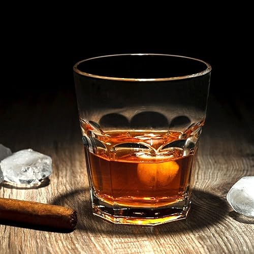 Miniatura 5 de Rock Bar - Vasos apilables para bebidas – Juego de 8 vasos para bebidas aptas para lavavajillas, para refrescos, jugo, leche, coque, cerveza,