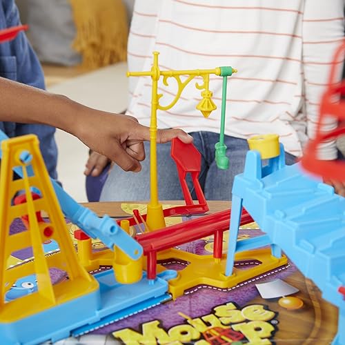 Miniatura 5 de Hasbro Gaming Juego de Mesa Mouse Trap para Niños de 6 Años en Adelante, Juego Clásico para 2-4 Jugadores, con Configuración más Fácil que las