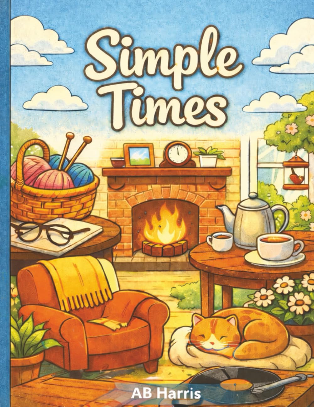 Simple Times: A Nostalgic Coloring Book for Seniors and Individuals with Dementia