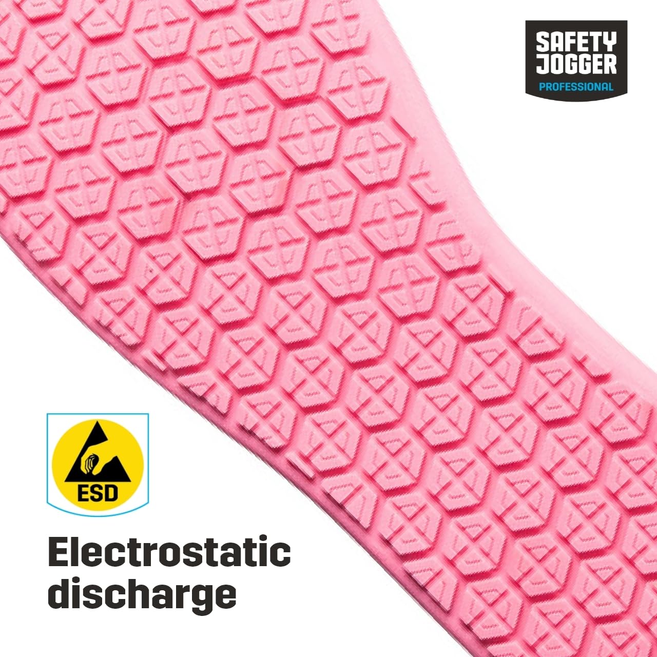SAFETY JOGGER Zuecos de Seguridad para Mujer - Sophie - Zapato de Trabajo Cómodo y Ligero, Ideal para Enfermeras, Cocina o Interior, Antideslizante y Amortiguador, Oxypas