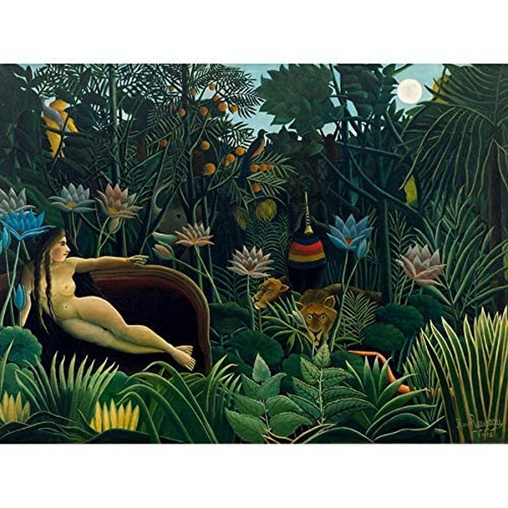 Henri Rousseau Le Rve Unframed Wall Art Print Poster Home Decor Premium
