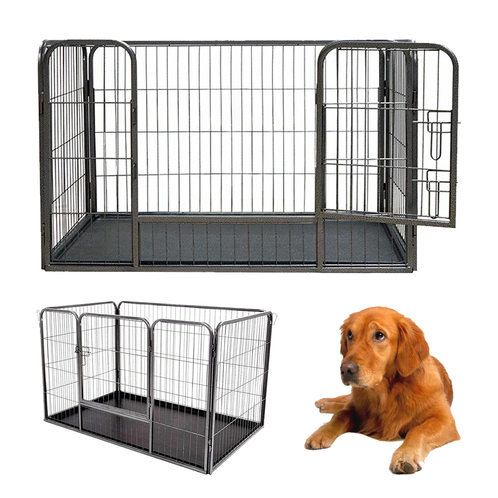 Buy Pet Dog Pen Puppy Cat Rabbit Foldable Playpen Indoor Outdoor
