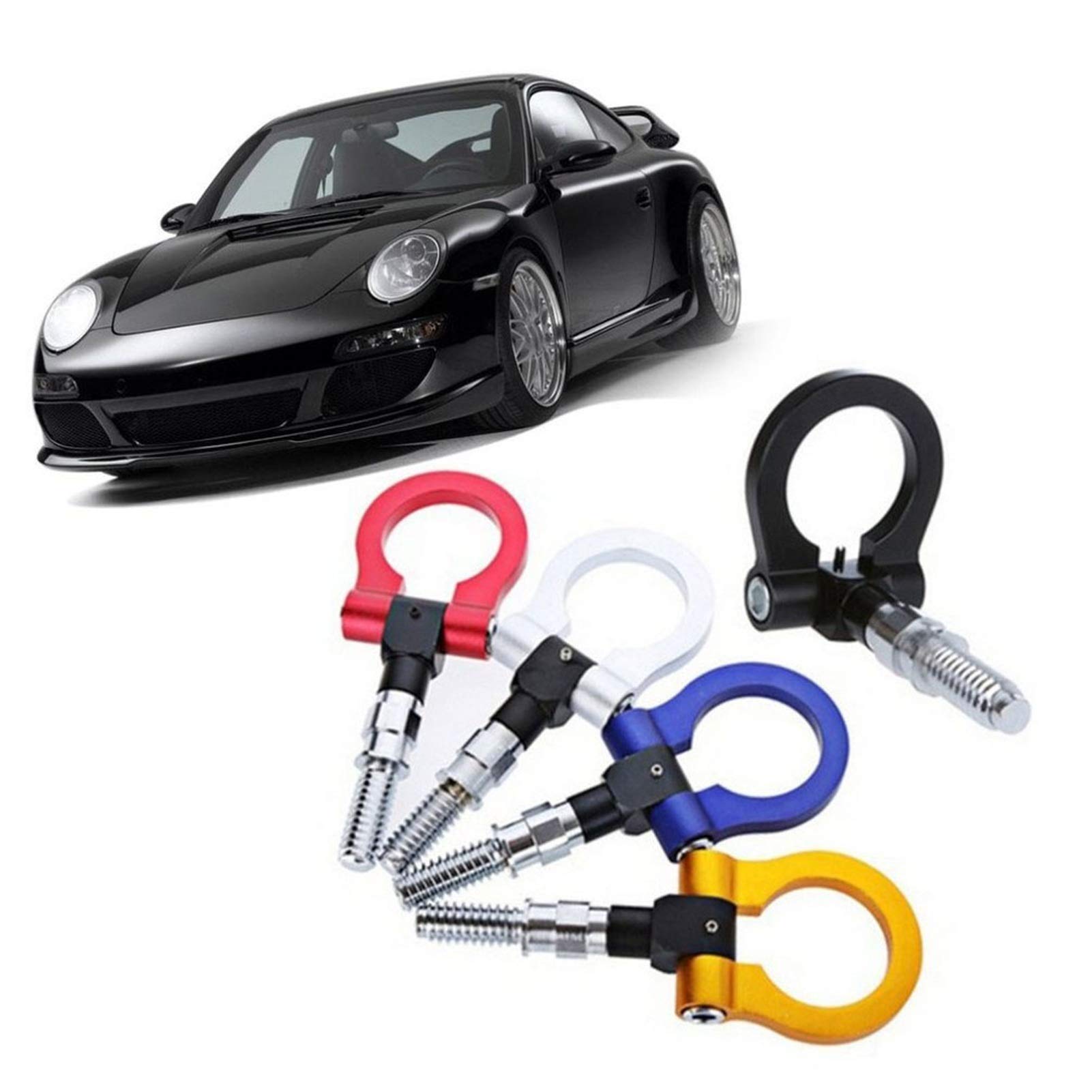 Accesorio Anillo Remolque Frontal decoración Tuning Coche,Gancho de Remolque