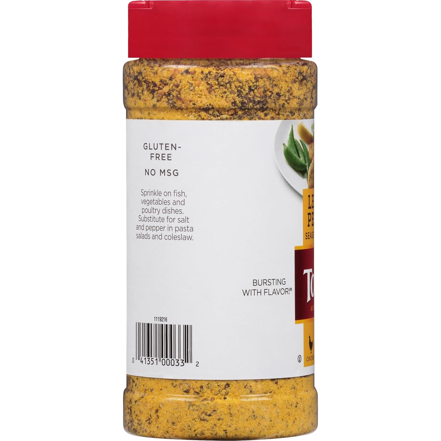 Tone's Lemon Pepper Seasoning Blend, 12.75 Ounce (Pack of 6)