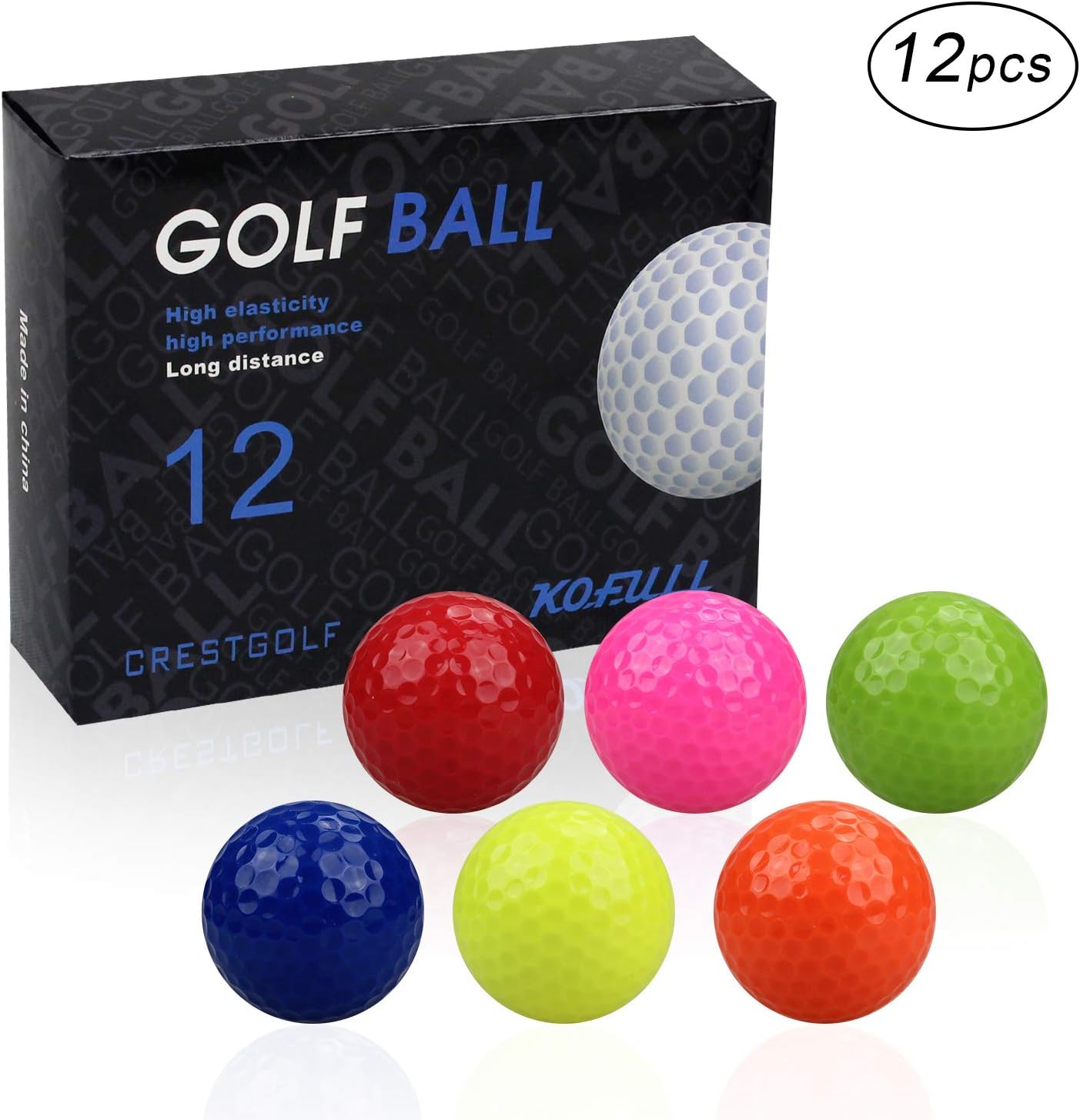 palline da golf arancioni