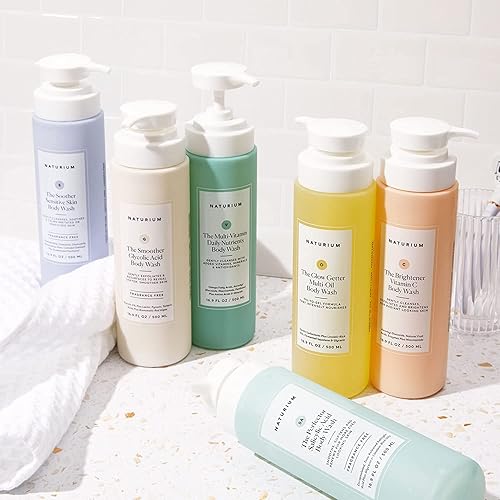 Miniatura 6 de El gel corporal exfoliante de ácido glicólico más suave de Naturium limpiador suave y suavizante 169 onzas