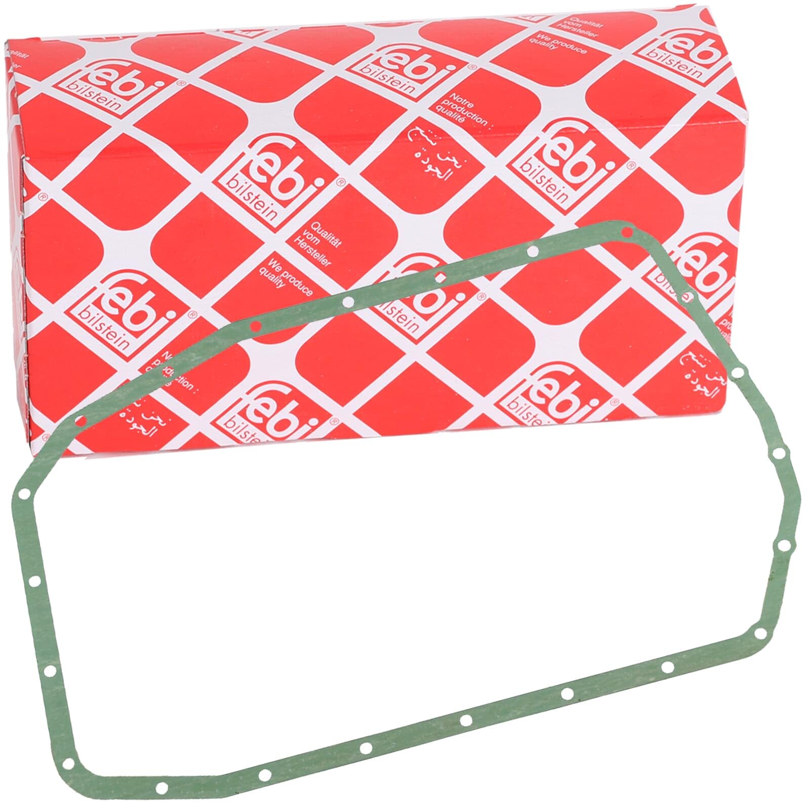 Gearbox Sump Gasket fits BMW 520 E39 2.0 96 to 03 24101423380 Febi Quality New