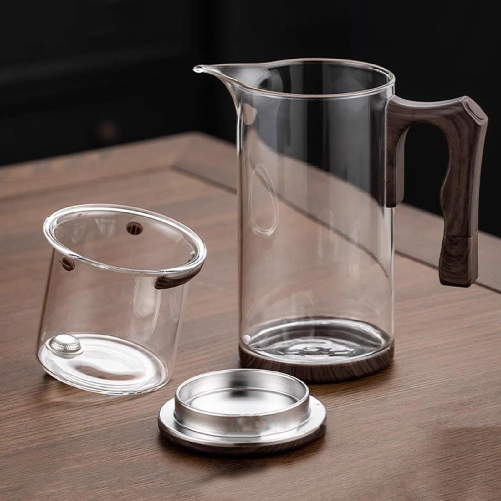 de Vidrio con Infusor, de Vidrio - con colador | de, transparente para té verde, té negro
