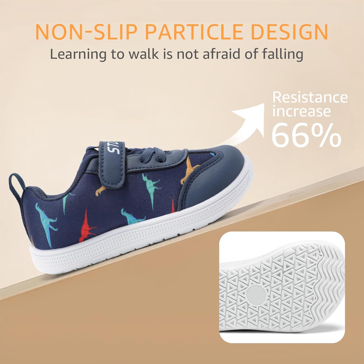 STQ Toddler Girls Boys Wide Toe Barefoot Shoes Kids Walking Tennis Comfort Sneakers Lightweight Breathable Gym Shoe - Image 6