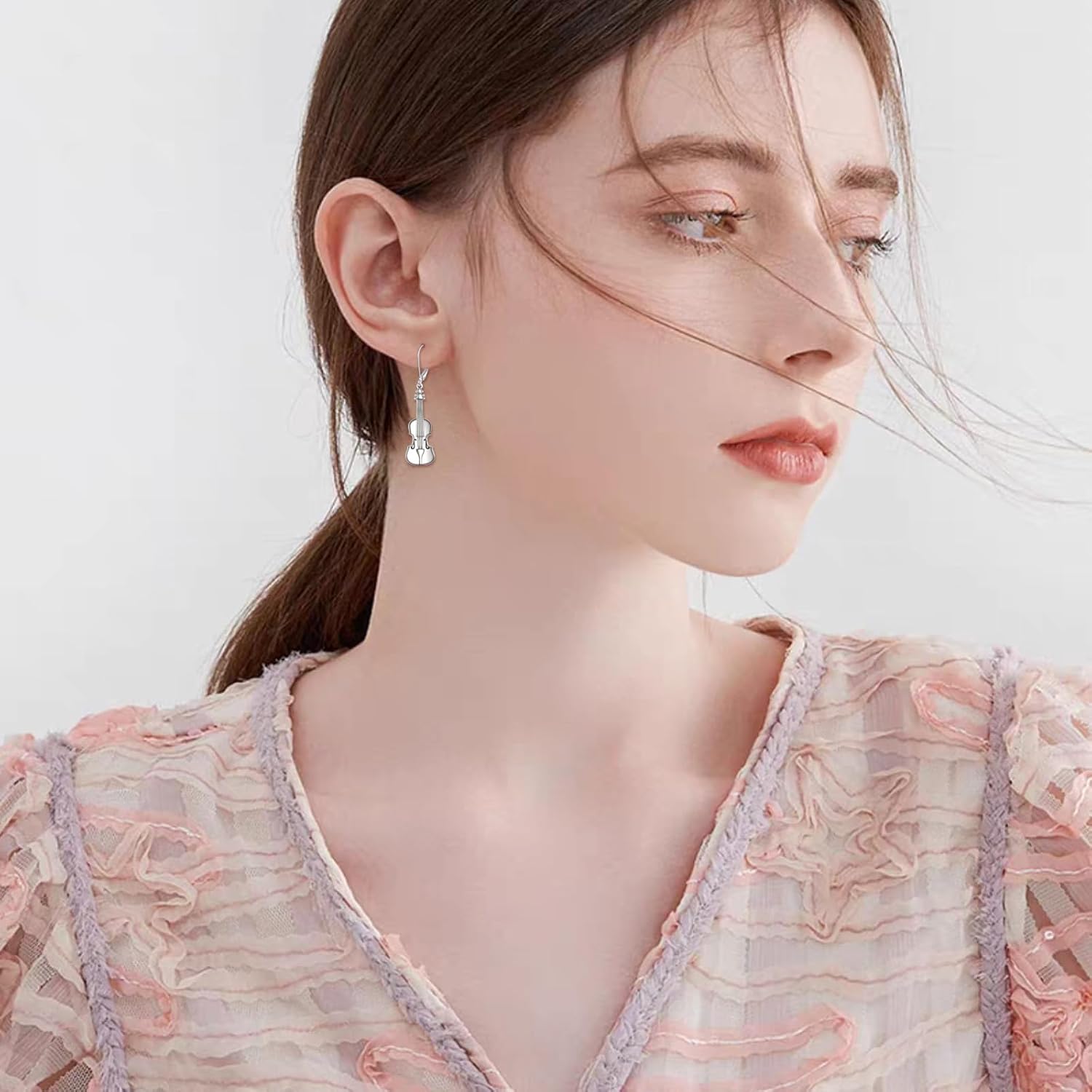 YFN Sport and Music Earrings Sterling Silver Sport Lover Music Lover Jewelry Gifts for Women Men - Image 5