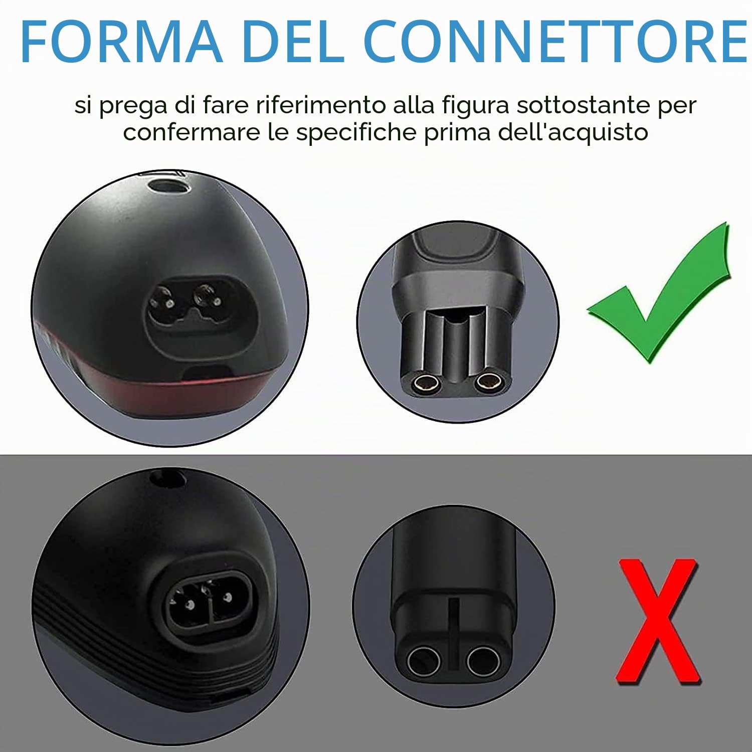 Caricatore Rasoio Caricatore Trimmer Adatto per Rasoio Trimmer Barba Elettrico Alimentazione Alimentatore Caricabatterie per Philips Norelco hq8505 7000 5000 3000 mg5750 mg7790 mg770 mg7720 BG5020