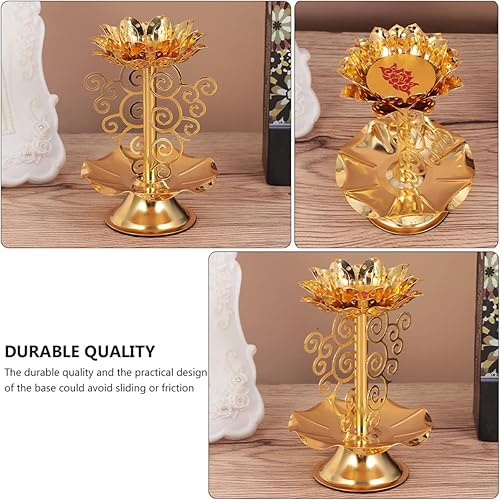 Miniatura 7 de Healifty 2 uds. Suministros de envase de escritorio para té, aceite de boda, soporte de fe religiosa, soporte de fe religiosa, Buda Budista, fiesta,