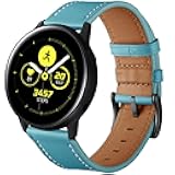 Hijiawee Leather Bands for Amazfit GTS 4 / GTS 4 Mini/GTS 3 / GTS2 / GTS 2e, 20mm Quick Release Replacement Watch Bands Bracelet Straps for Amazfit Bip 3 Pro/Bip 3 / Bip U Pro/Bip/Bip Lite/Bip S