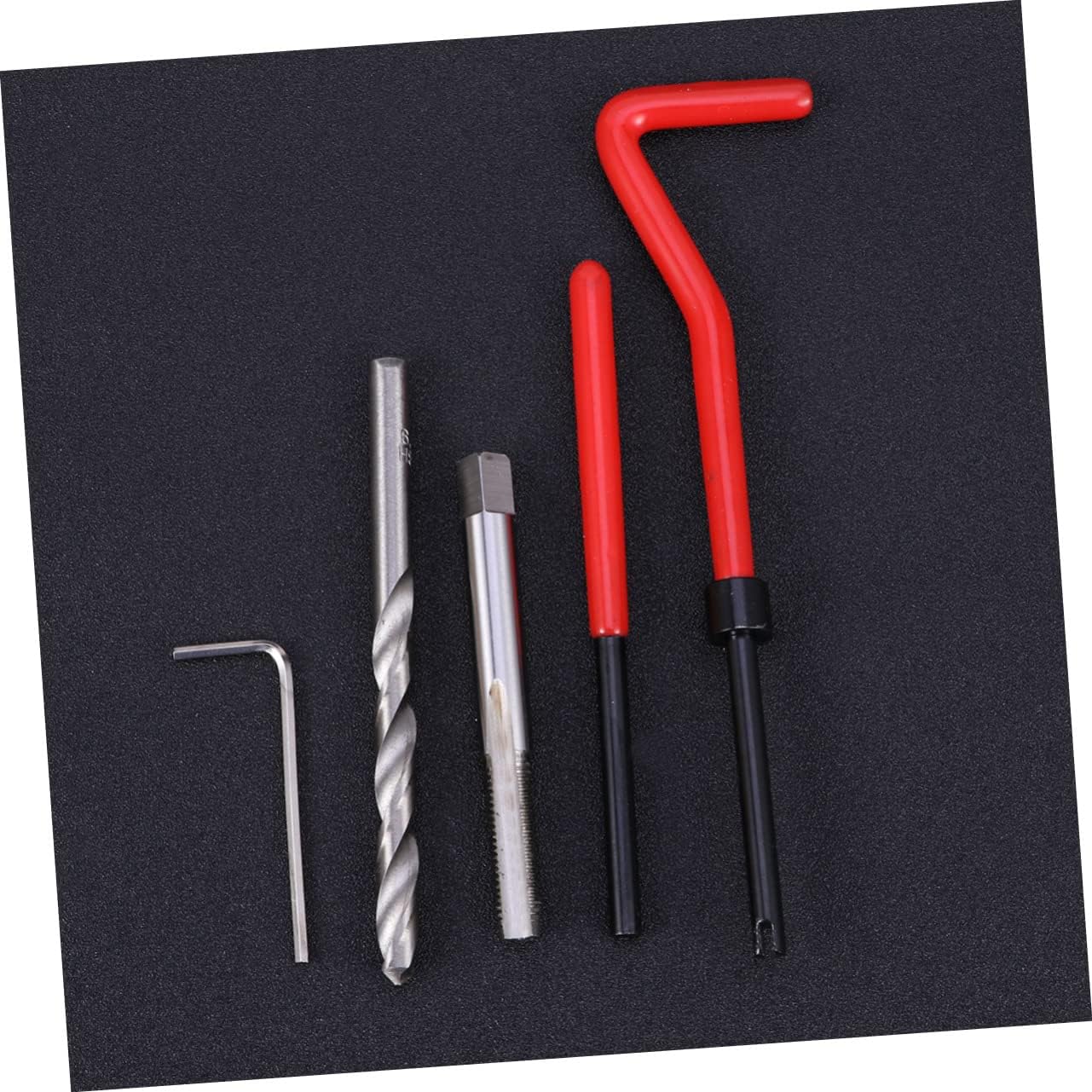 Cabilock 30pcs Thread Repair Kit Helicoil Insert Installation Tool for Automotive Thread Full for Cast