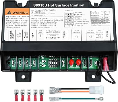 S8910U3000 Universal Hot Surface Ignition Module for Honeywell Resideo