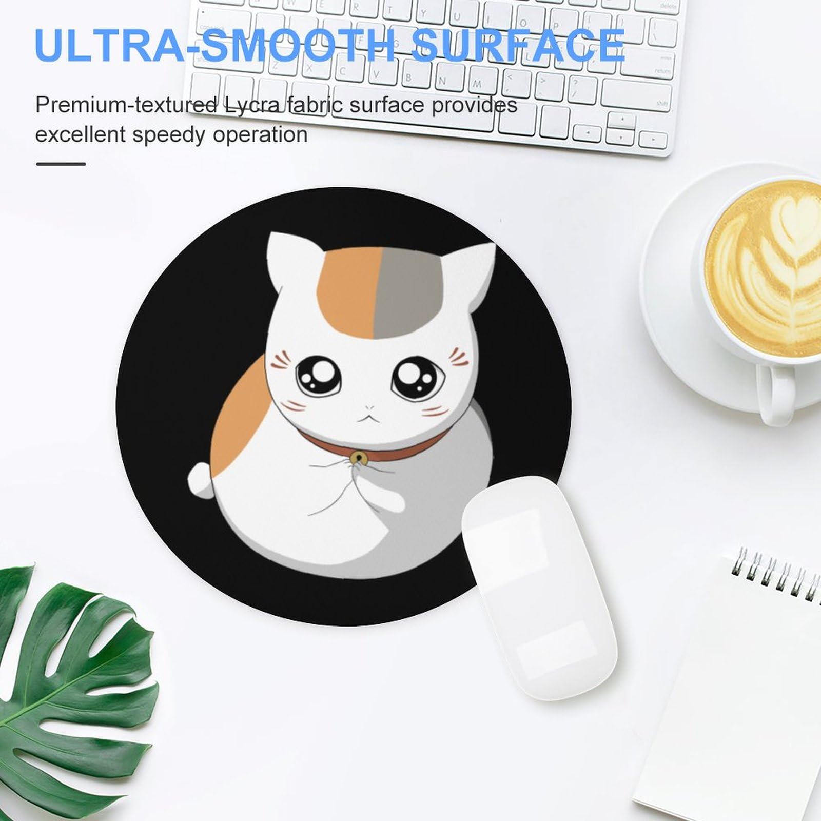 Amazon.co.jp: マウスパッド 夏目友人帳 ニャンコ先生 かわいい