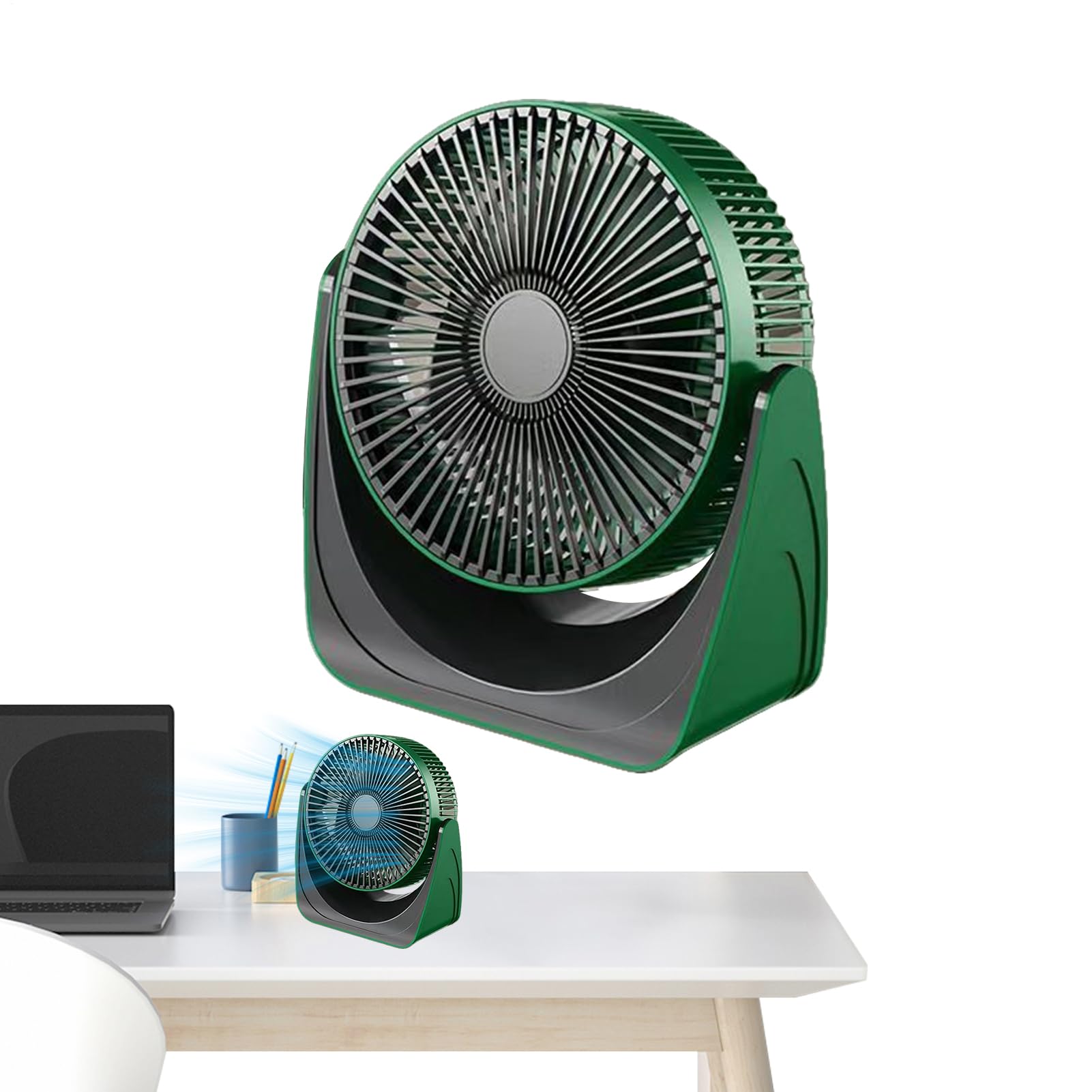Ventilateur USB rechargeable puissant et circulation d'air intérieur extérieur