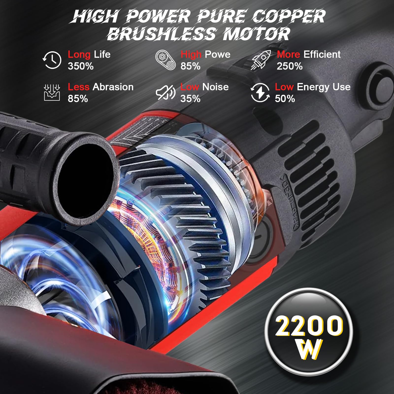 Lijadora de tambor eléctrica, 1400W Lijadora Eléctrica, 6 Velocidades Máquina de dibujo de bruñido para Superficies de Madera y Acero, ideal para bricolaje