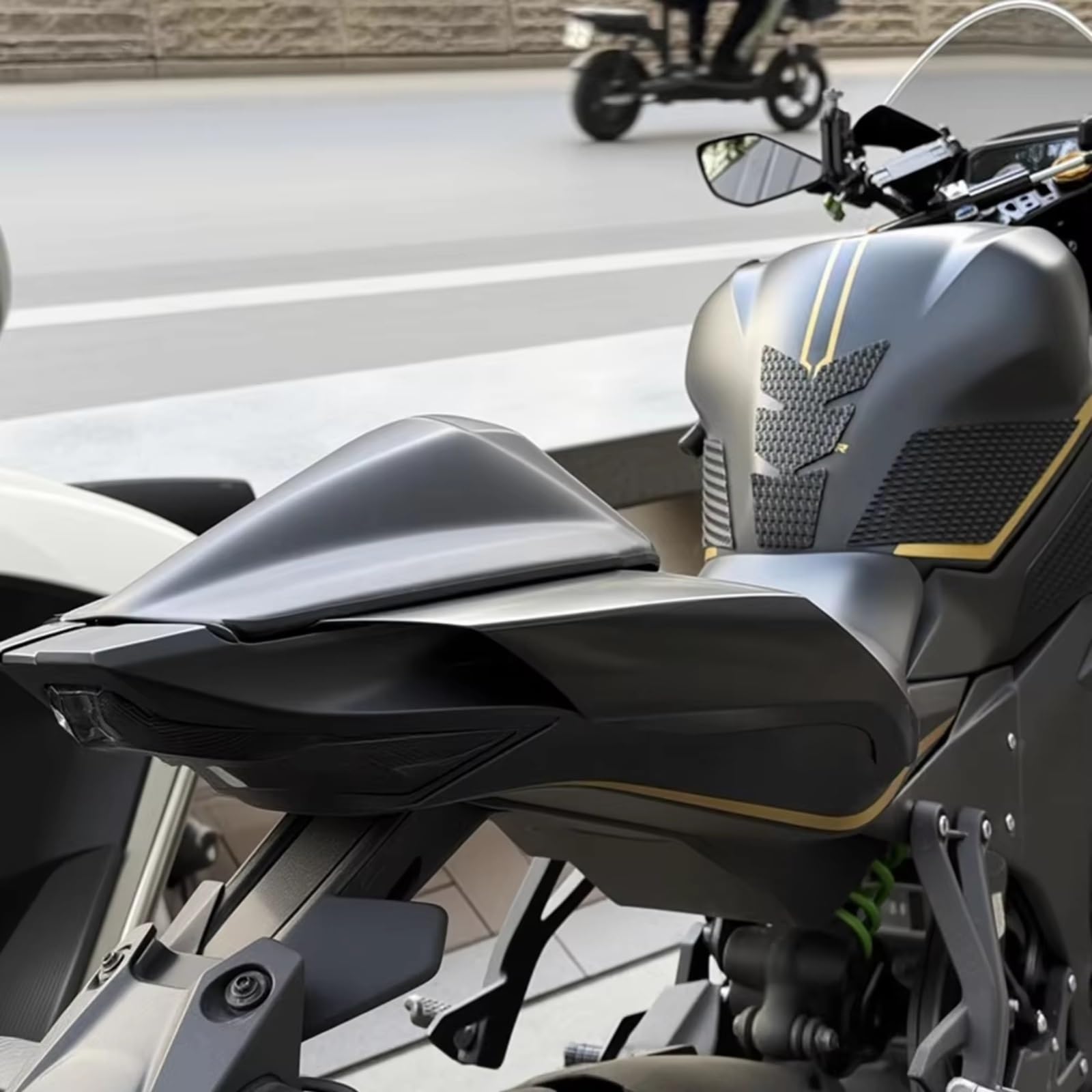 Motorrad-Flügelspoiler Für ZX-25R Für ZX-4R Für ZX-4RR Aerodynamisches Winglet