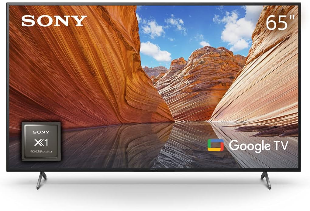 Sony BRAVIA 65 Inch TV Ultra HD HDR Bravia Core™ Smart Google TV - KD-65X80J (2021 Model)