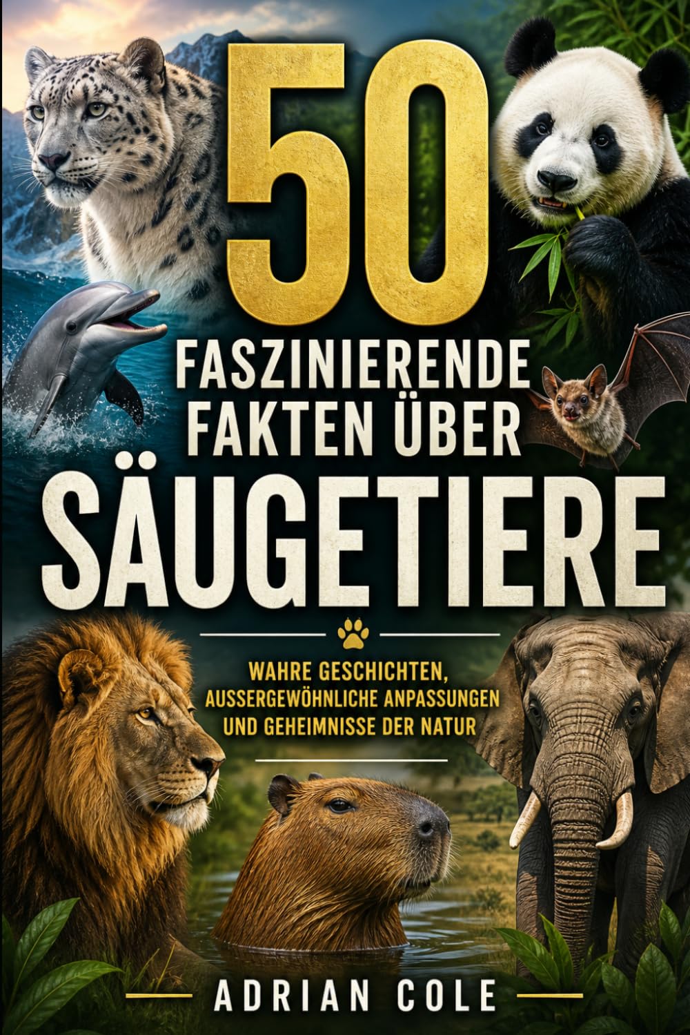 50 FASZINIERENDE FAKTEN ÜBER SÄUGETIERE: WAHRE GESCHICHTEN, AUSSERGEWÖHNLICHE ANPASSUNGEN UND GEHEIMNISSE DER NATUR