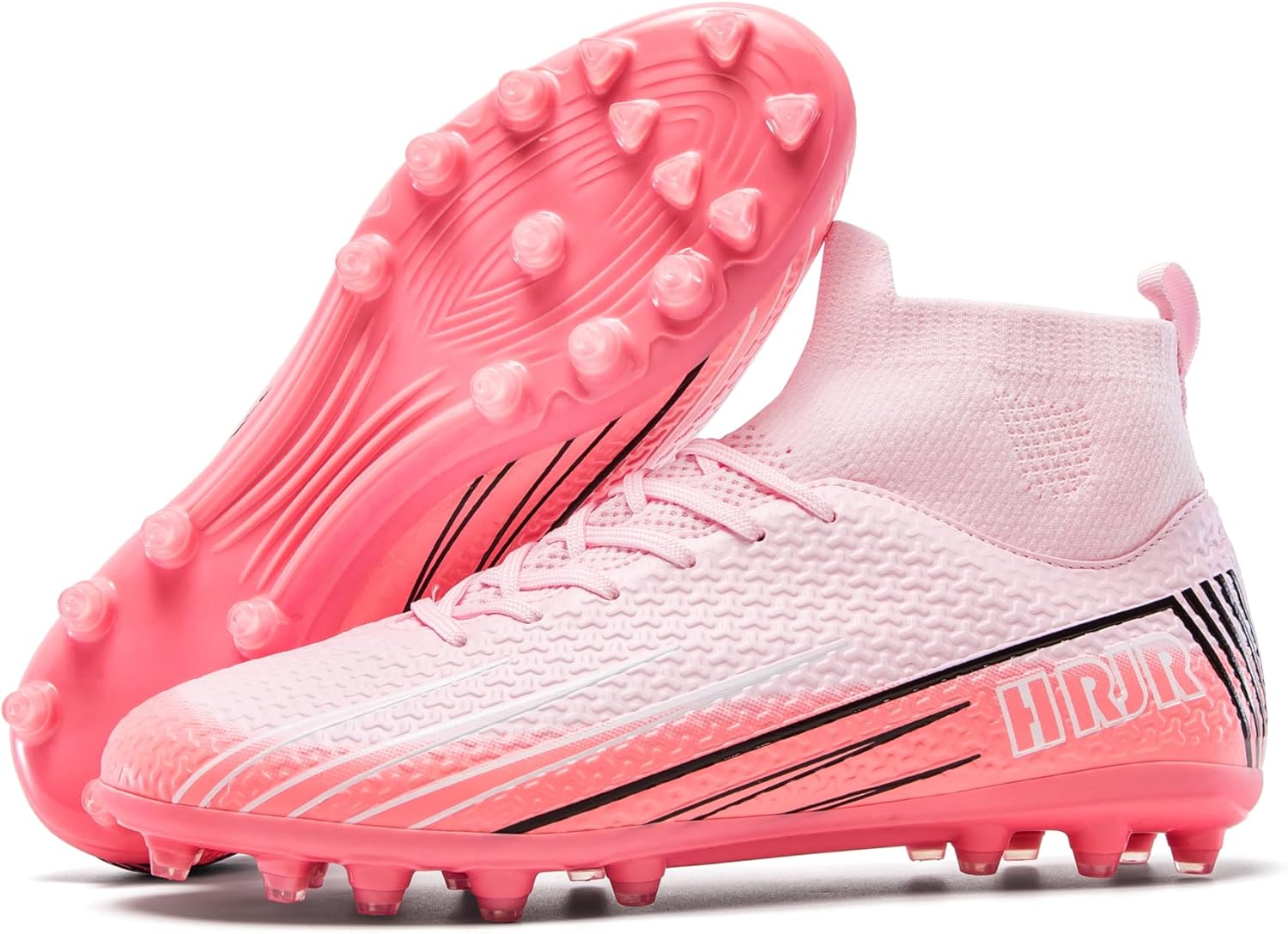 Kids Soccer Cleats High-top Training Football Cleats for Boys and Girls