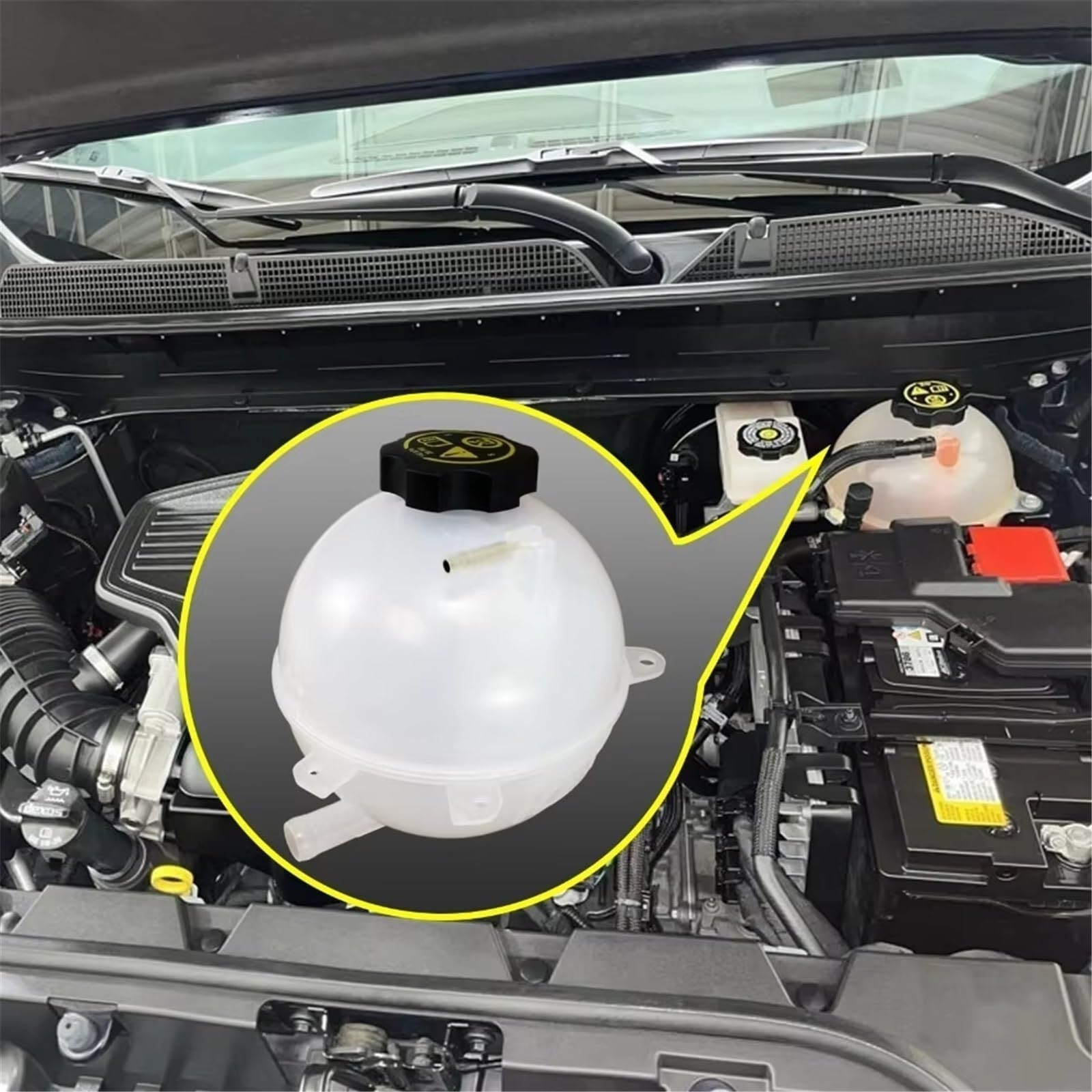 Valvole di espansione Compatibile Con Chevrolet Per Malibu | 2016 2017 2018 Serbatoio Radiatore Liquido Di Raffreddamento Con Tappo 23386455 22977223