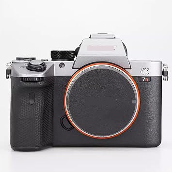 Camera Skin Scratch Resistant Vinyl Wrap Cartoon Film Body Protector Coat Photo Accessories Sticker for Sony A7RIV A7R IV Silver+Frost Black