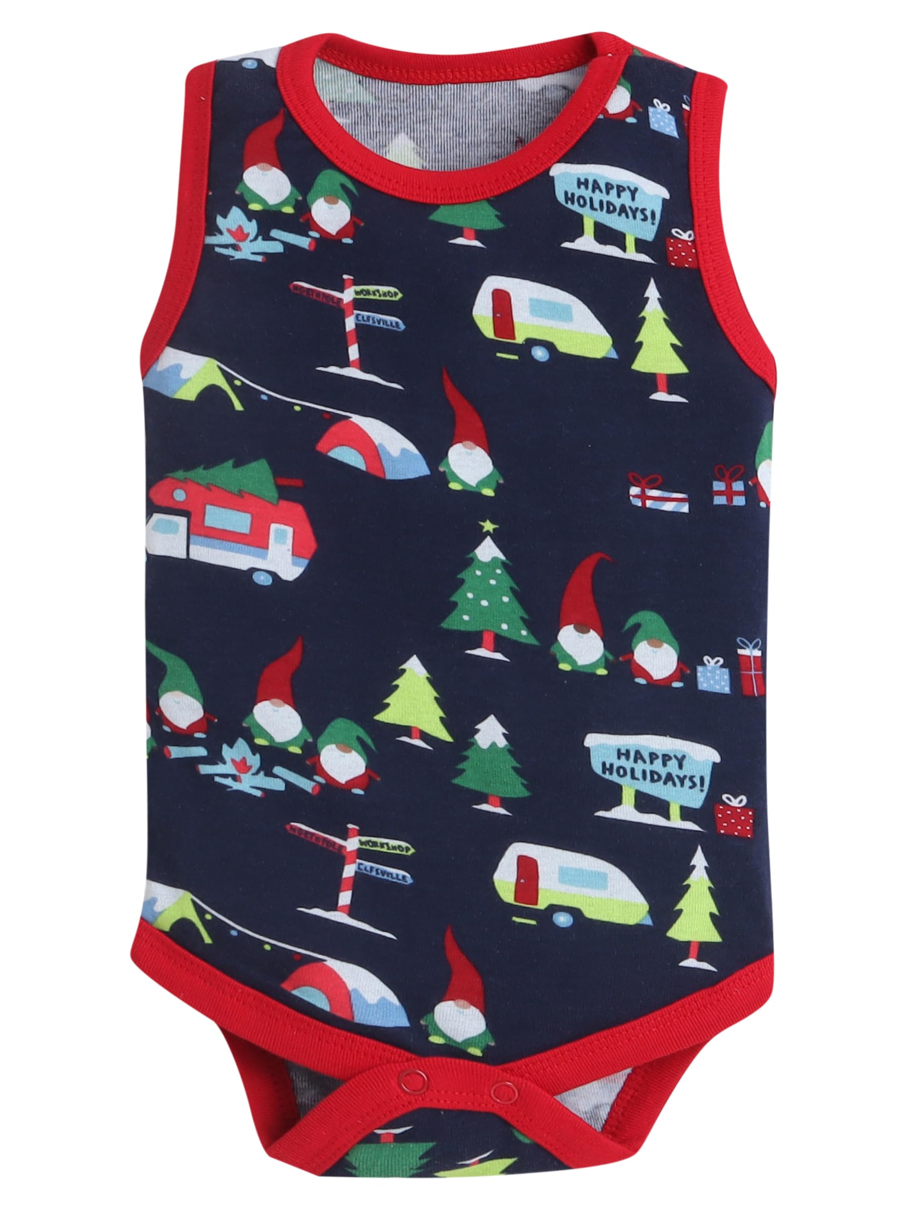 EIO Newborn Baby Cotton Romper Sleepsuit | Sleeveless Jumpsuit Bodysuit for Boys & Girls | Soft Breathable Baby Clothes Combo Pack 3