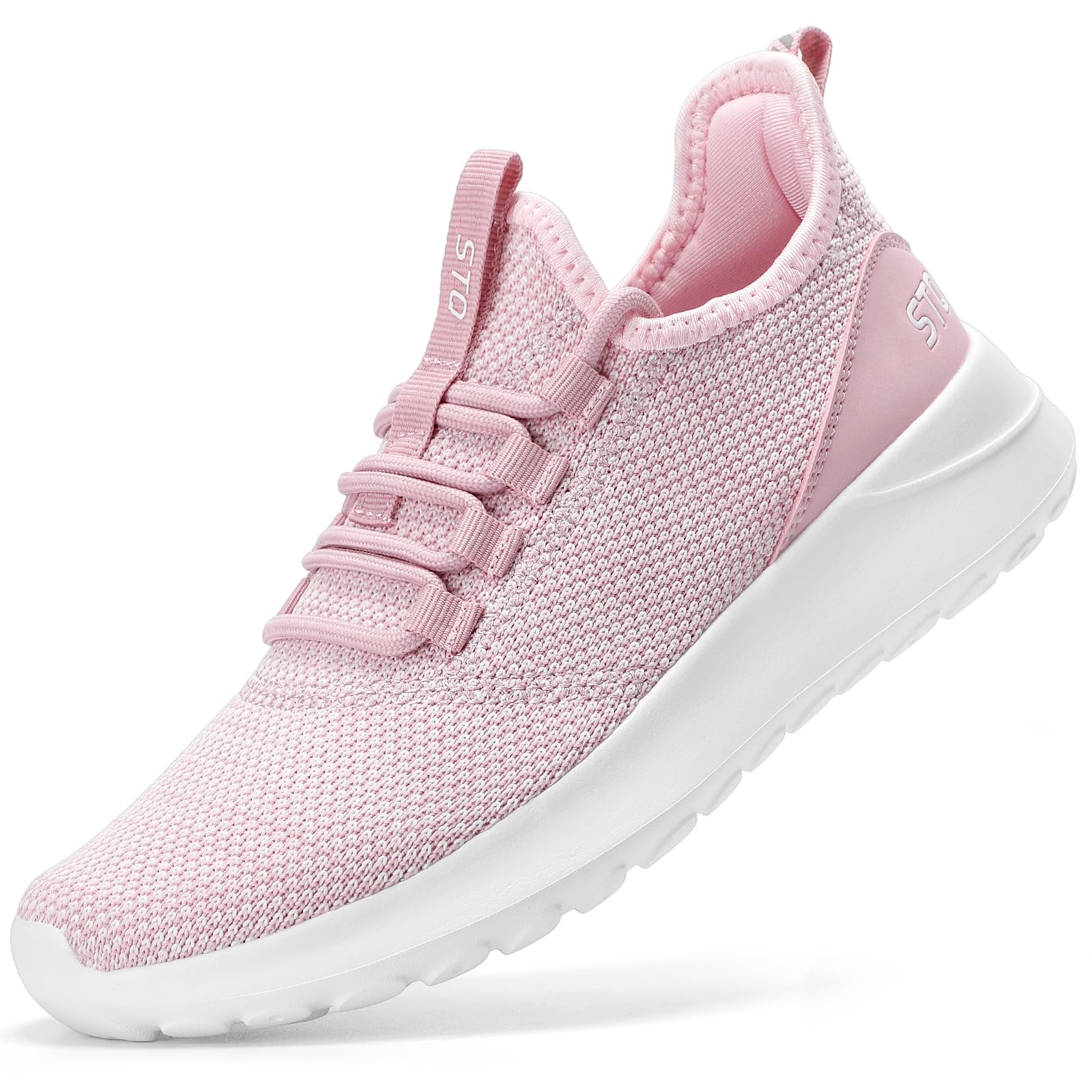 STQ Womens Slip On Sneakers Tennis Walking Orthopedic Shoes Breathable Athletic Gym Workout Cross Training Sneakers