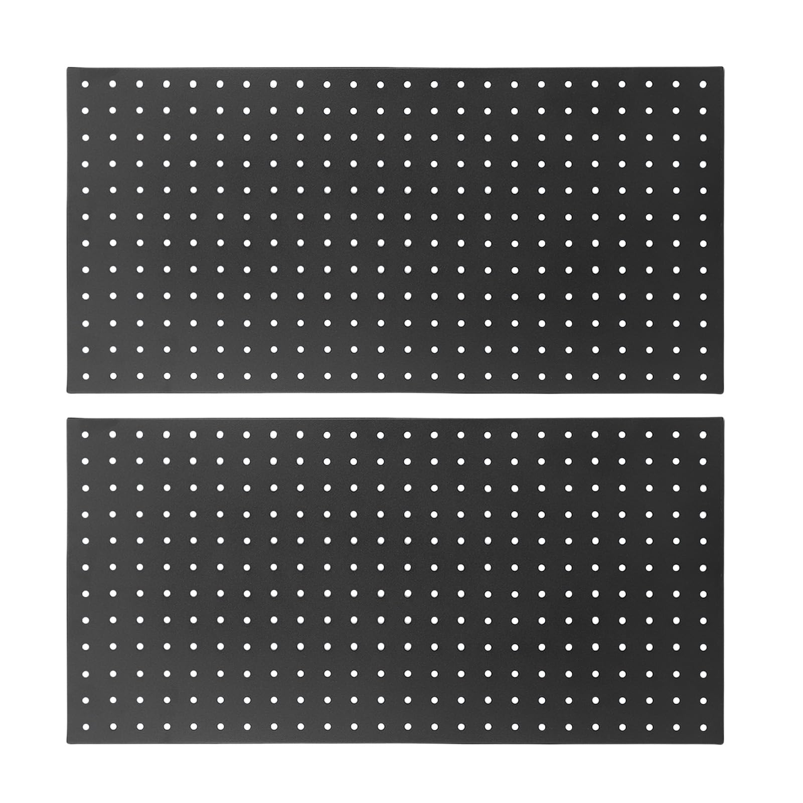 Generic Metalowe Panele ścienne z Pegboardów Solidny Uchwyt na Narzędzia do Warsztatu Garażowego 24x12 Cali Zestaw 2 Stalowych Organizerów