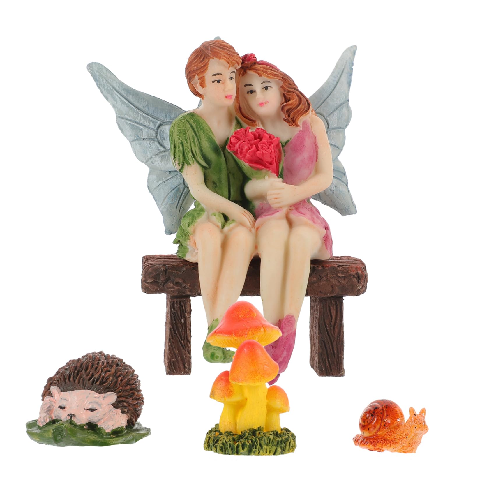 Toyvian 3 Sets Kunstharz Handwerksornamente Pilz Feengarten Zubehör Harzfiguren Für Den Außenbereich Feenfiguren Zur Dekoration Miniatur Tierstatuen Aus Harz Miniaturfiguren
