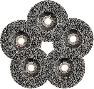 5pz disco abrasivo in policarbonato 115mm per smerigliatrice angolare