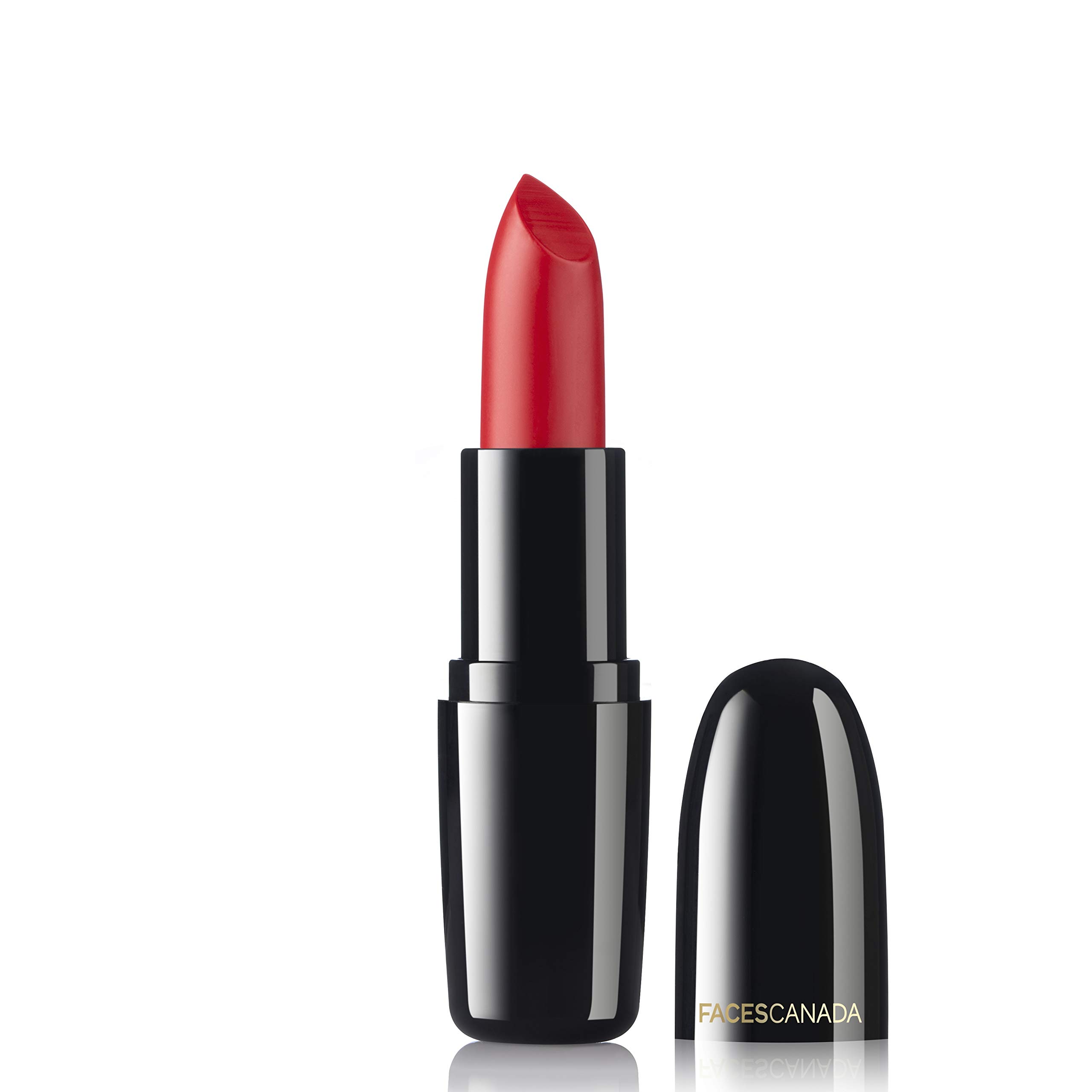 FACESCANADA Faces Canada Weightless Glossy Creme Lipstick, Lady in Red 11 (Red) - 4 g