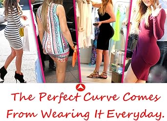 Hioffer Womens Butt Lifter Boy Shorts Shapewear Butt Enhancer Control Panties Shaper
