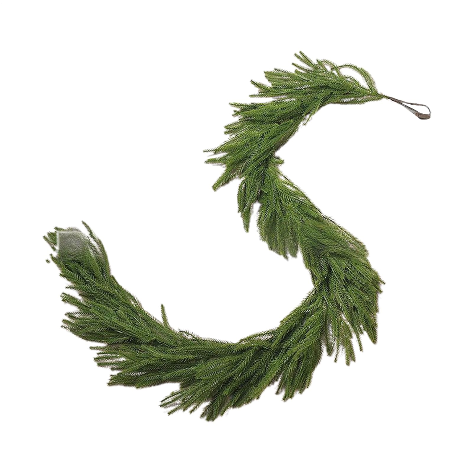 Couronnes de Noël pour porte anti-pluie et guirlande de Noël réaliste durable