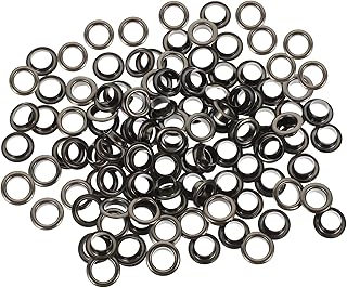HAPINARY 50 Conjuntos Kit De Piercing De Botão De Olho De Ar Cortinas Dupla Face Kit De Piercings De Artesanato DIY Kits De Sapatos Fixadores De Artesanato DIY Ilhós Botão De Roupas Ilhós