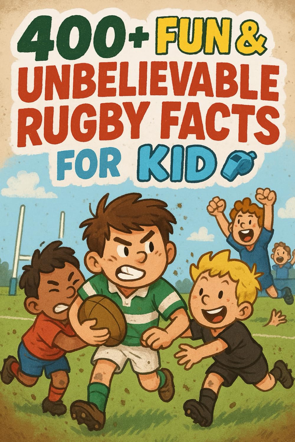 400+ Fun & Unbelievable Rugby Facts for Kid: Discover Fierce Tackles, Legendary Players, Thrilling Matches & More! (The Ultimate Rugby Facts & Trivia Gift for Young Readers)