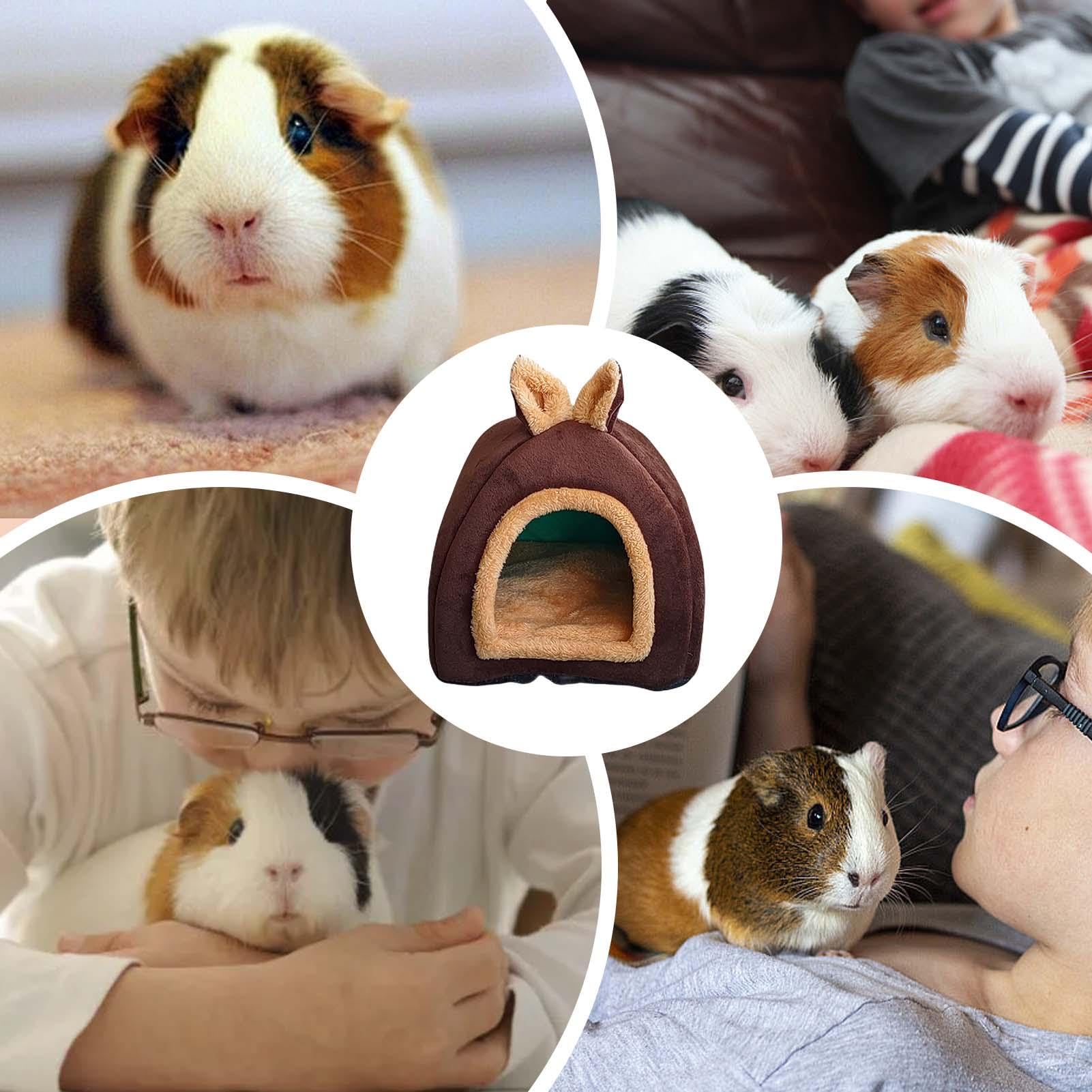 Igelbett Kleintierhaus - Weiches Stoffbett Für Hamster & Nagetiere 25x25cm