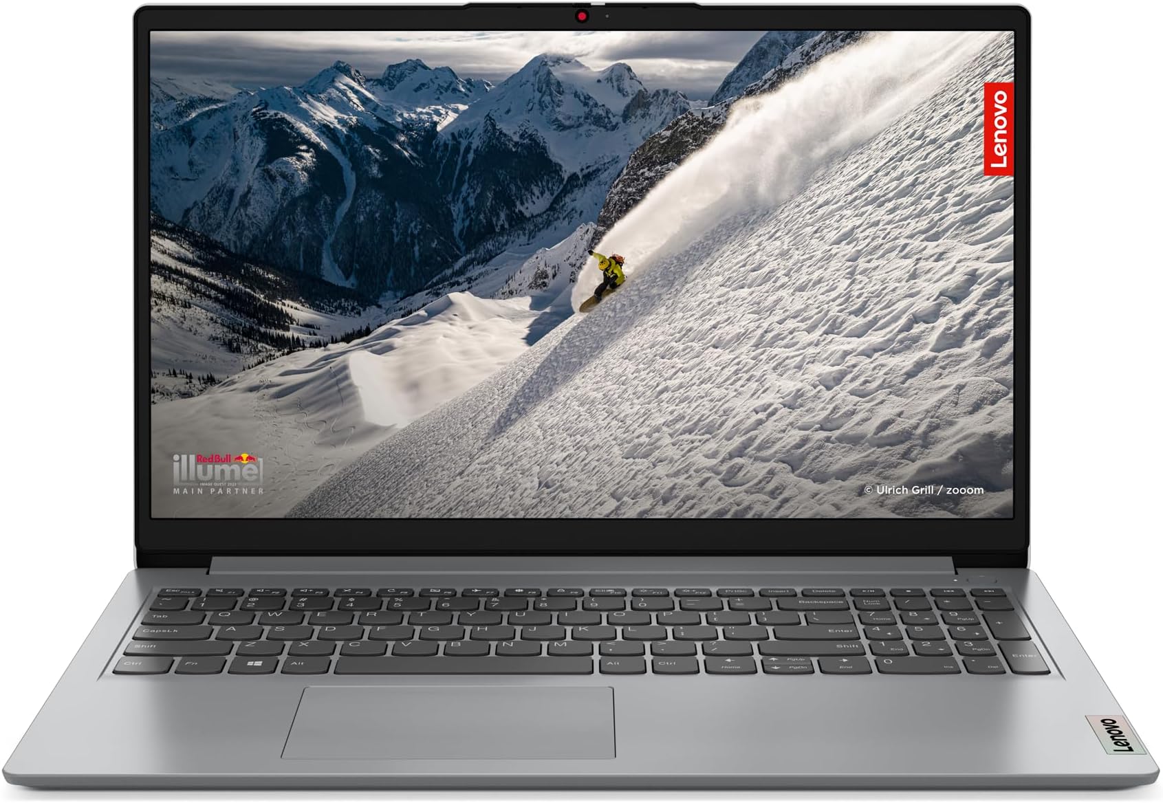 IdeaPad 1 | 15 inch Full HD Laptop | AMD Ryzen 5 7520U | 16GB RAM | 512GB SSD | Windows 11 Home in S mode | Cloud Grey