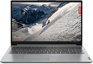 Lenovo IdeaPad 1 15AMN7 AMD Ryzen 5 7520U Notebook 39.6 cm (15.6") Full HD 16 GB LPDDR5-SDRAM 512 GB SSD Wi-Fi 6 (802.11ax) Windows 11 Home in S mode English UK Grey (Lenovo) - Version