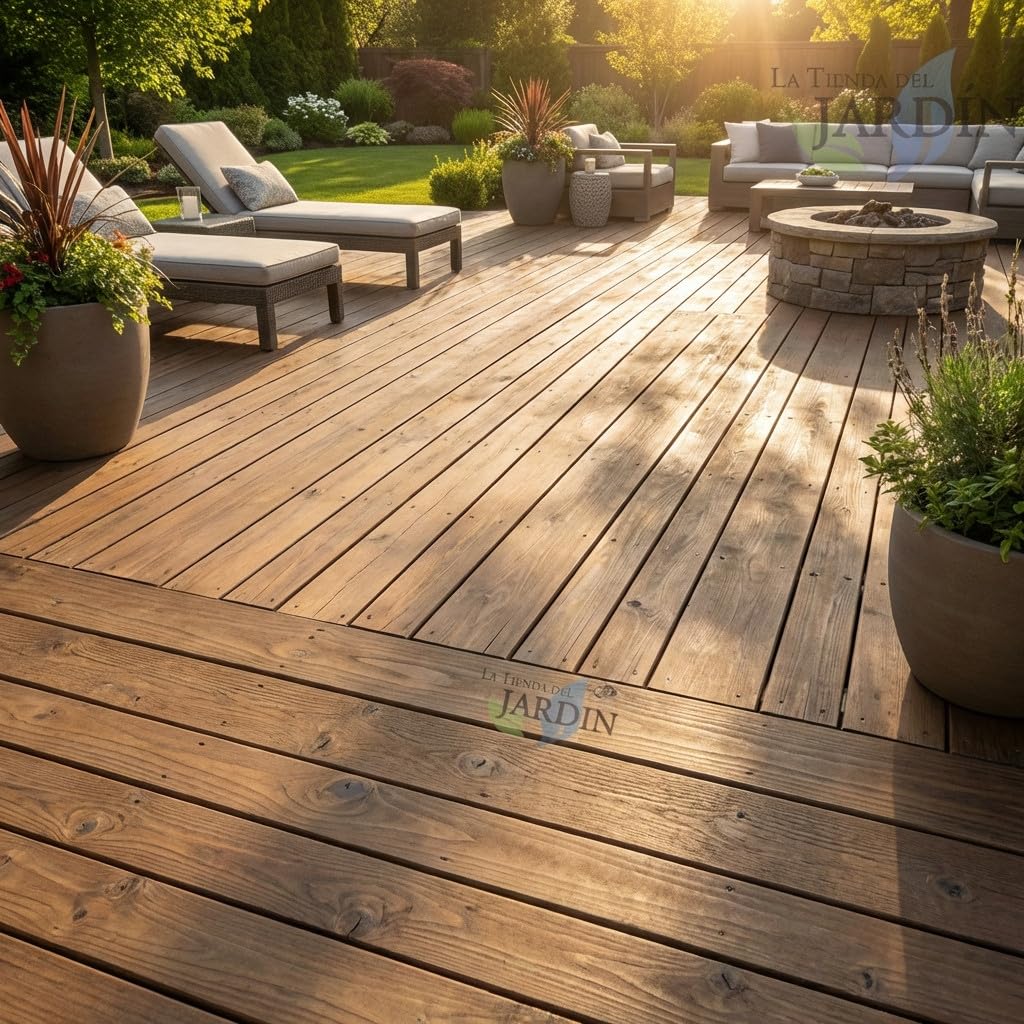 Suinga - Tarima de Madera tratada, Ideal para Cualquier Tipo de construcción. Medidas 4,5x9x300 cm