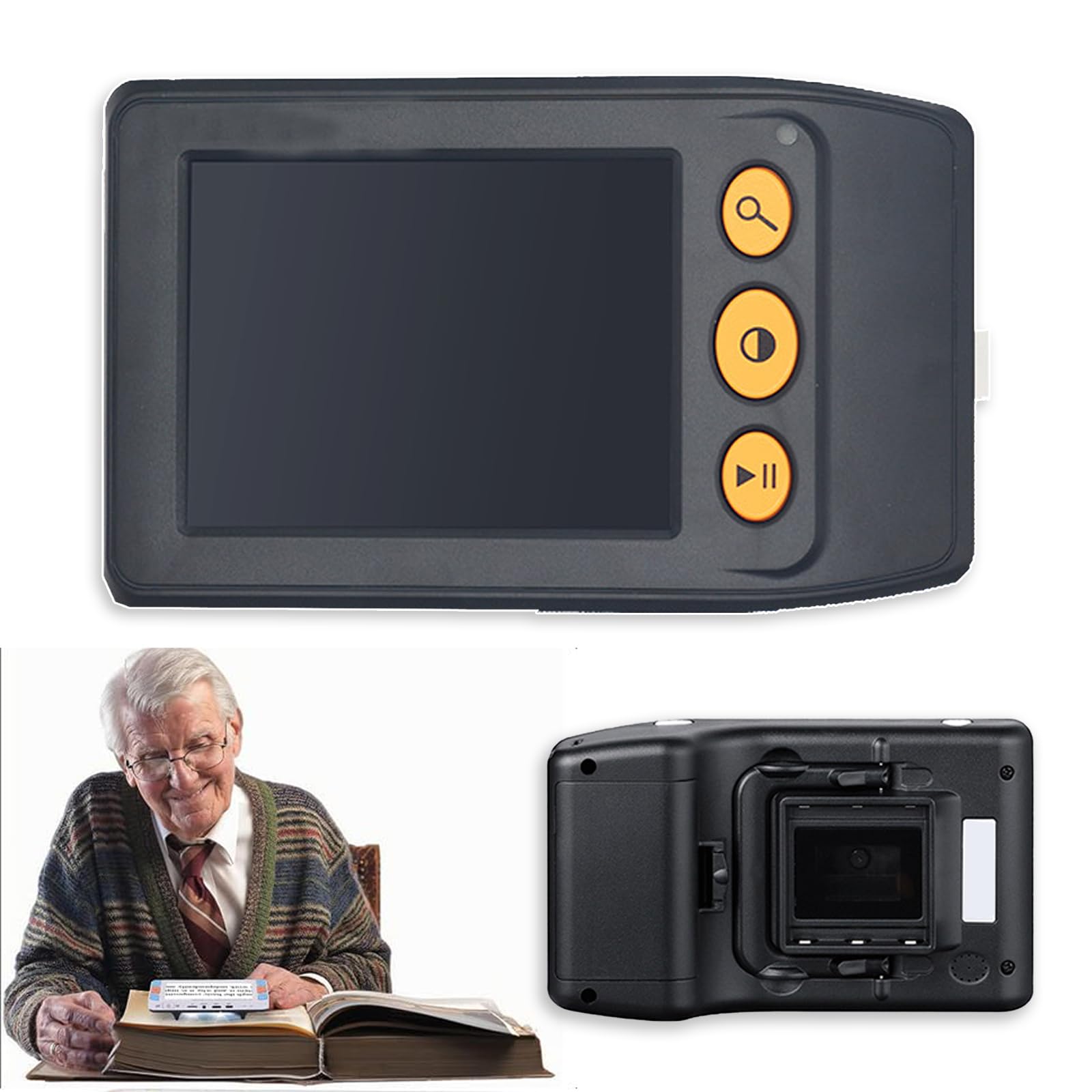 Lupa digital de lectura portátil para revisar recetas, cartas y periódicos cómodamente