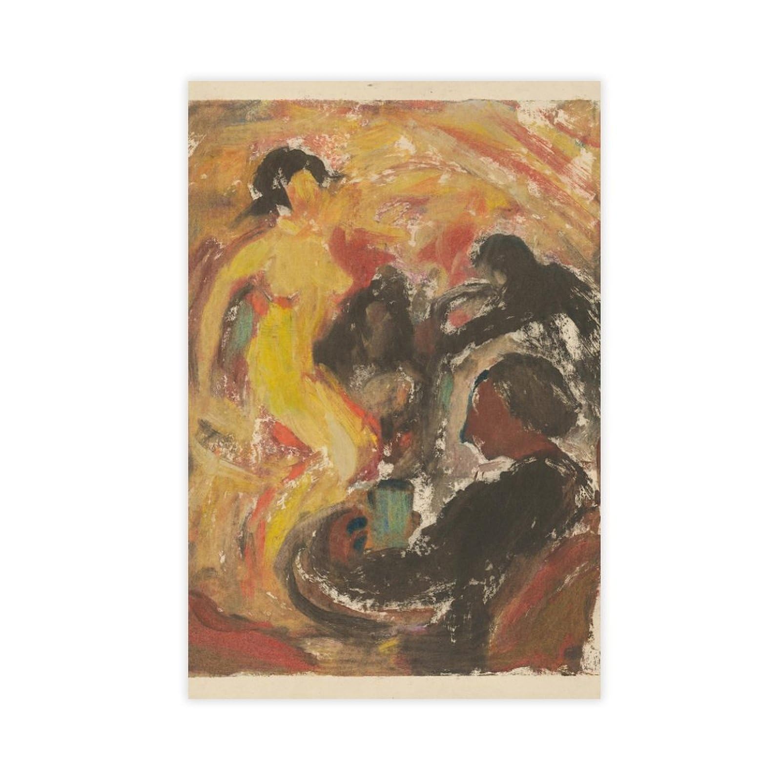 JFECTH Pri Stole Canvas Poster for Living Room Decor Gift